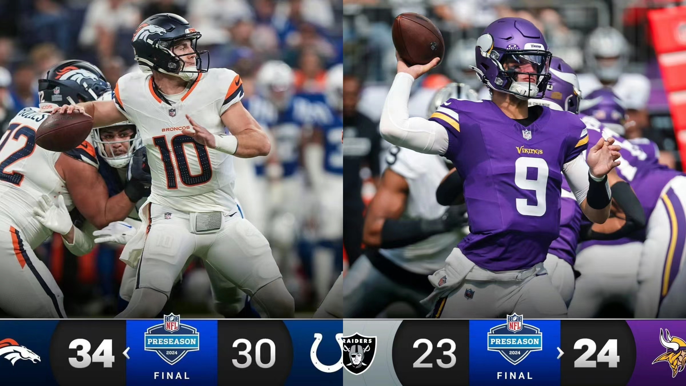 La pré-saison de la NFL a débuté et le carnaval des fans est sur le point de mettre les voiles